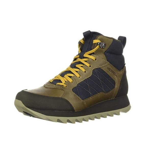 New Merrell Men's Alpine Sneaker Mid Polar Waterproof Boot - Picture 2 of 7